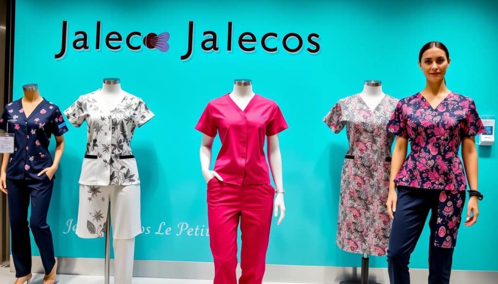 jalecos hospitalares femininos